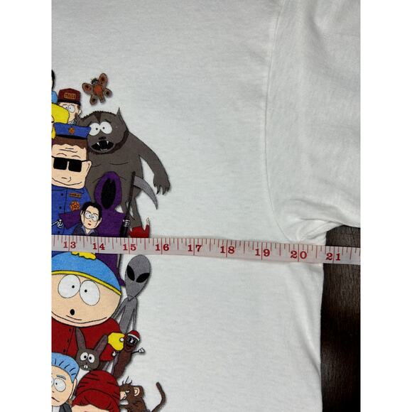 Vintage 1998 Comedy Central South Park Characters Short Sleeve T-Shirt Size L - Picture 5 of 13